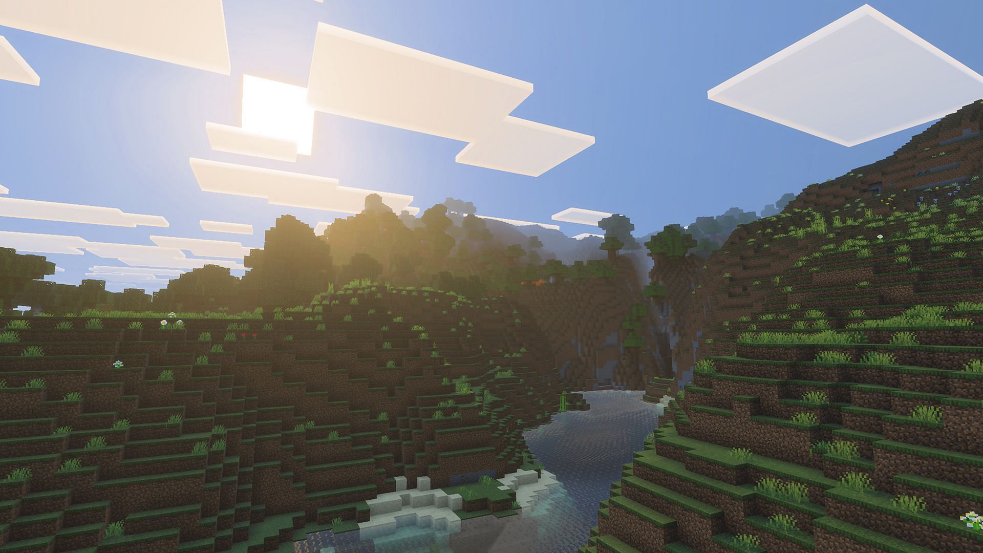 The Vibrant Visuals graphics upgrade (Image via Mojang Studios)